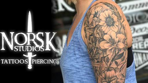 Norsk Studios: Tattoos, Piercing, & Media, 4060 Buford Dr NE h, Buford, GA 30518, USA, 