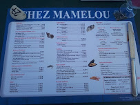 Chez Mamelou à Dolus-d'Oléron menu