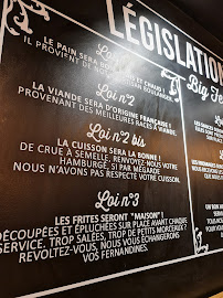 Big Fernand à Toulouse menu