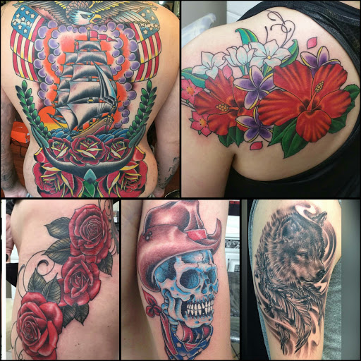 Tattoo Shop «Kingpin Tattoo», reviews and photos, 208 W Veterans Memorial Blvd, Harker Heights, TX 76548, USA