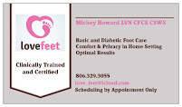 Love Feet / Mickey Howard LVN CFCS CSWS - Photo 4 - Car repair in , Amarillo