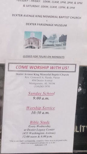 Place of Worship «Dexter Avenue Baptist Church», reviews and photos, 454 Dexter Ave, Montgomery, AL 36104, USA