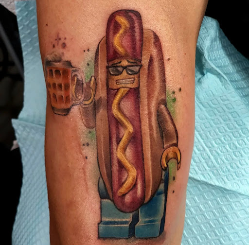 Explore cash tattoo ideas, creative tattoo ideas in Athens, available at Pain and Wonder Tattoo and Piercing Studio