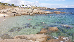Plage de Pendruc'in fotoğrafı uzun koy ile birlikte