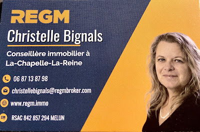 Christelle BIGNALS conseillère immobilier REGM à La Chapelle-la-Reine