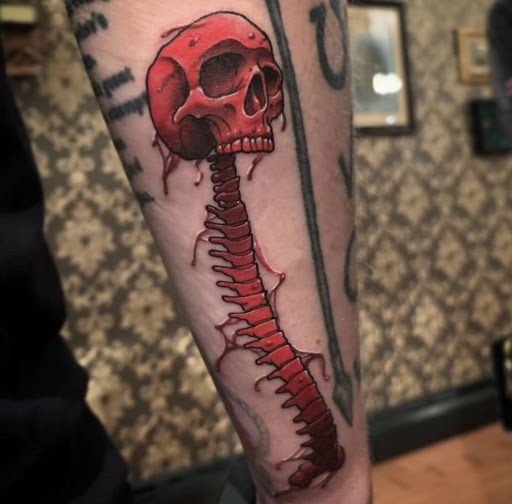 Explore camper tattoo ideas, creative tattoo ideas in Oyster Bay, available at The Fortune of War