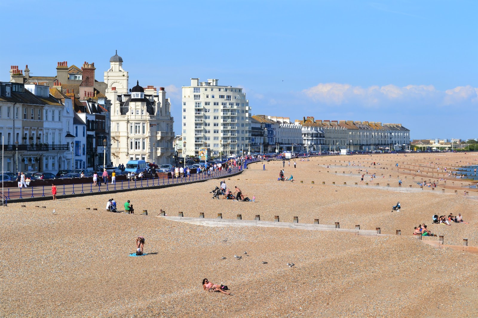 Eastbourne Plajı'in fotoğrafı çok temiz temizlik seviyesi ile