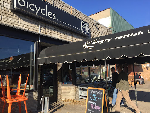 Bicycle Store «Angry Catfish Bicycle and Coffee Bar», reviews and photos, 4208 S 28th Ave, Minneapolis, MN 55406, USA