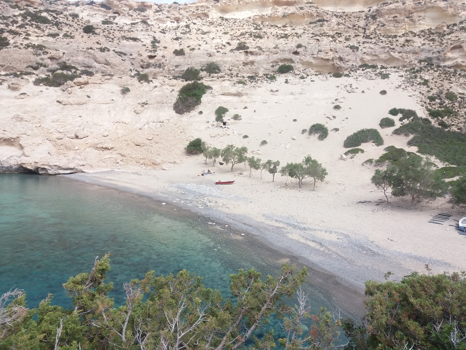 Photo of Vathi beach with small bay