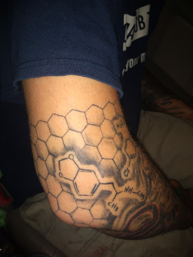 Explore side tattoo ideas, creative tattoo ideas in Whiting, available at Lucky Kat Tat