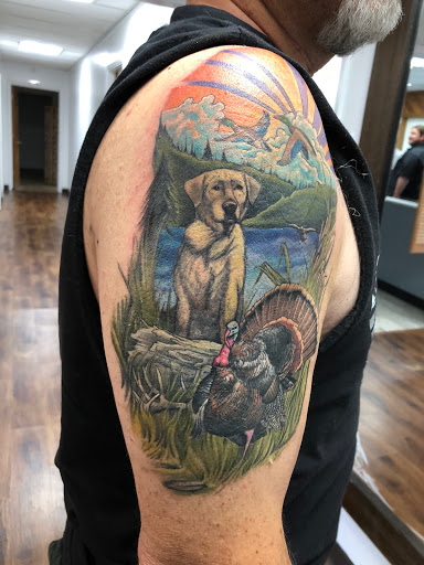 Explore father daughter tattoos ideas, creative tattoo ideas in Des Moines, available at Skin Kitchen Tattoo