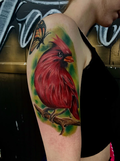 Explore simple guy tattoo ideas, creative tattoo ideas in Altoona, available at Catharsis Tattoo Gallery