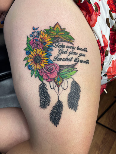 Explore tattoo ideas for women ankle, creative tattoo ideas in Butler, available at Kryptic Skin Tattoo