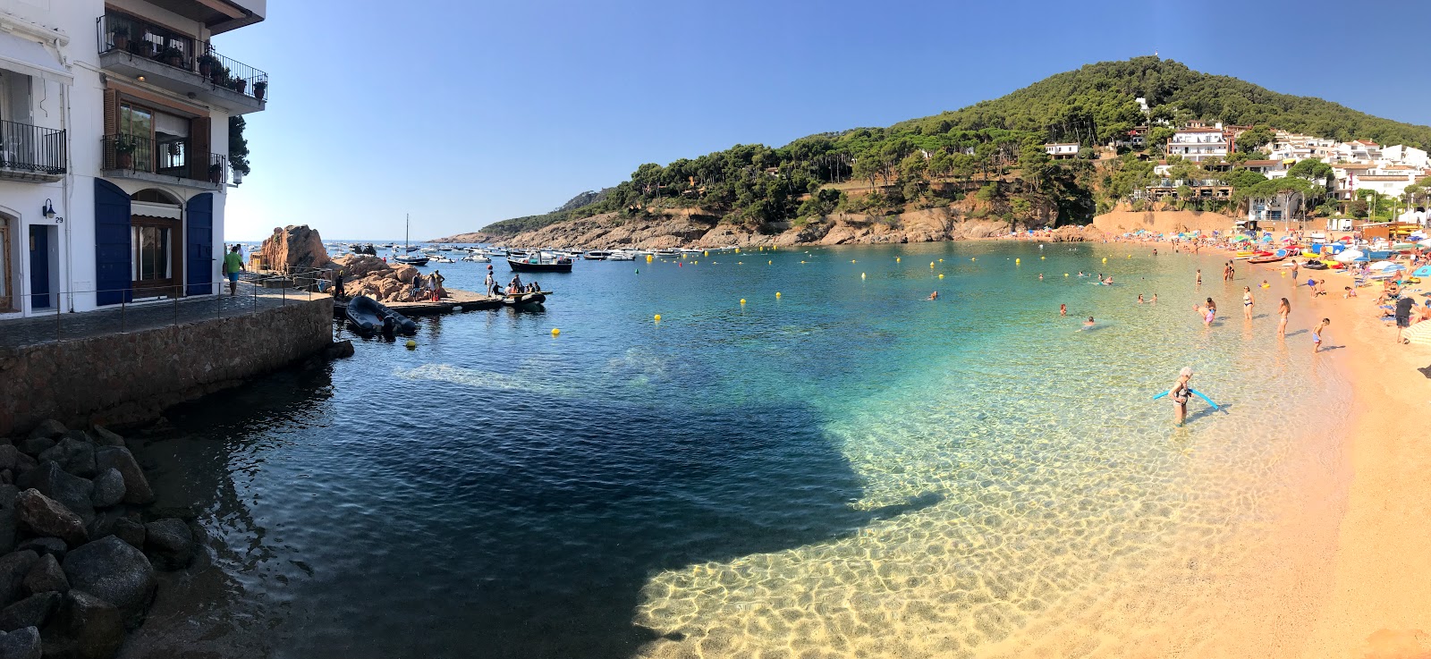 Foto di Spiaggia di Tamariu zona selvaggia