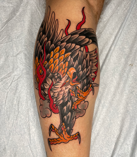 Explore tattoo ideas for outer forearm, creative tattoo ideas in Edgewood, available at Wild Coyote Tattoo