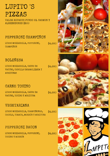 Opiniones de Lupito's Delivery en Temuco - Pizzeria