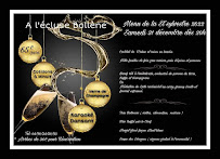 Menu / carte de L'écluse Restaurant à Bollène