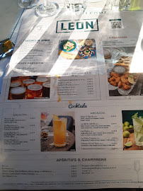 Restaurant Léon - Angers-Beaucouze à Beaucouzé - menu / carte