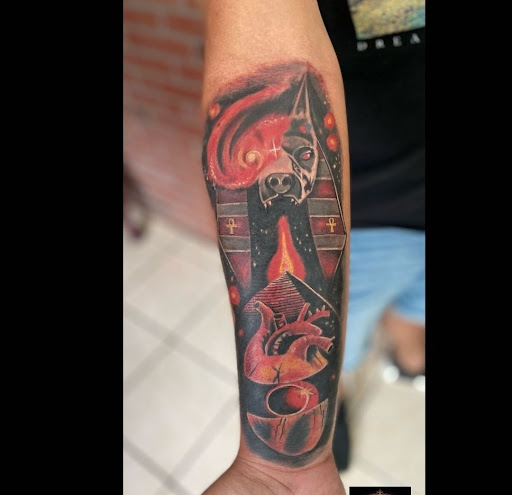 Explore neptune tattoo ideas, creative tattoo ideas in Ambler, available at Tattoo GalaxyAmbler Piercing & Custom Tattoos