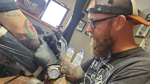 Explore computer tattoo ideas, creative tattoo ideas in Las Cruces, available at Camino Tattoo Studio & Art Gallery