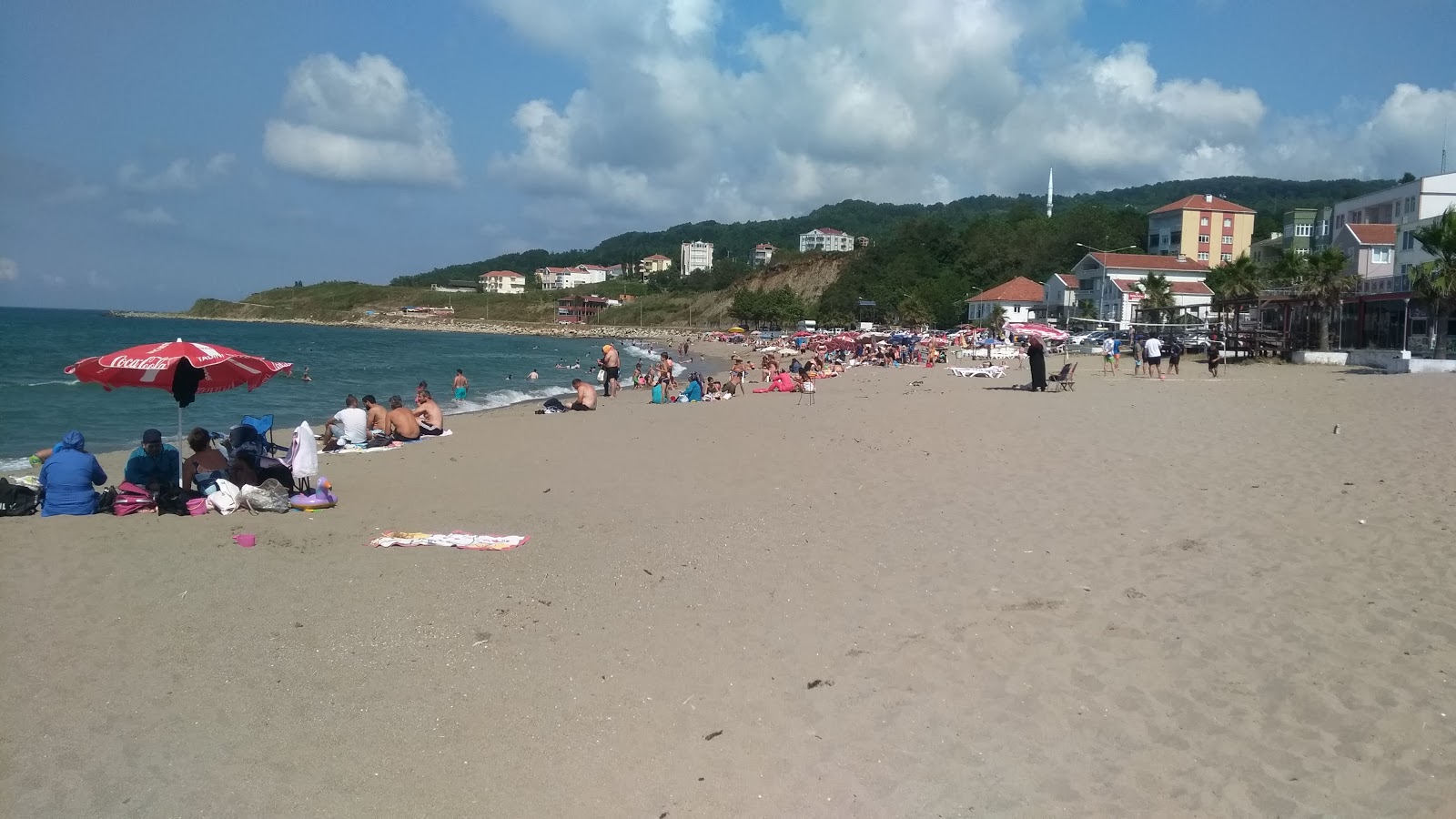 Foto di Guzelkent Halk Plaji - luogo popolare tra gli intenditori del relax