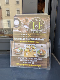 FAST & FRESH à Montrouge menu