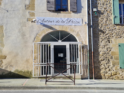 Autour d'une pizza à Lauris