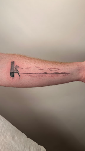 Explore cross tattoo ideas forearm, creative tattoo ideas in New York, available at In Due Time Tattoo