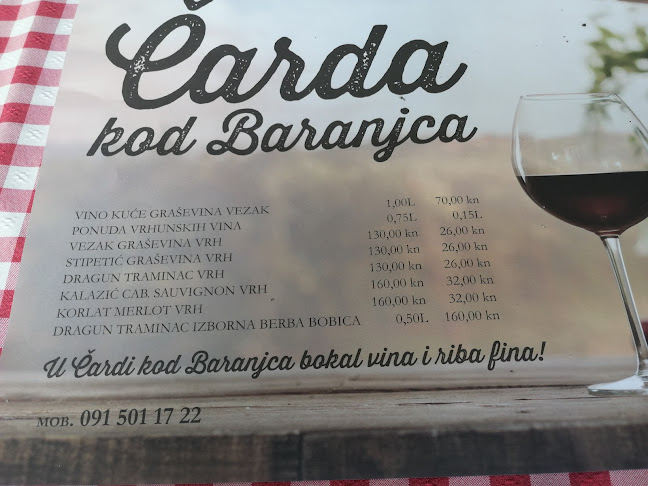 Broj telefona Čarda kod Baranjca