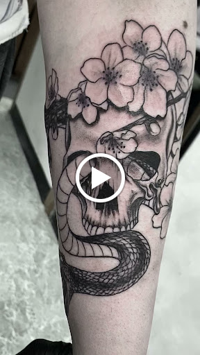 Explore dark feminine tattoo ideas, creative tattoo ideas in Syracuse, available at Reflective Design