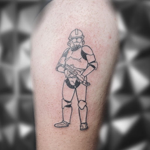 Explore white tattoo ideas, creative tattoo ideas in Salisbury, available at Touch of Grey Tattoo & Piercing Studio