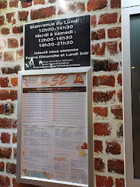 AU 52 Restaurant Pizzeria, le choix de la qualité à Croix menu
