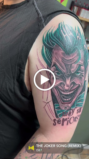 Explore abstract tattoos ideas, creative tattoo ideas in Vincennes, available at Silver Owl Tattoo
