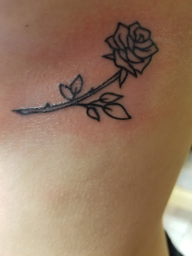 Explore husband and wife matching tattoo ideas, creative tattoo ideas in Mantua, available at Evolution Tattoo Studio