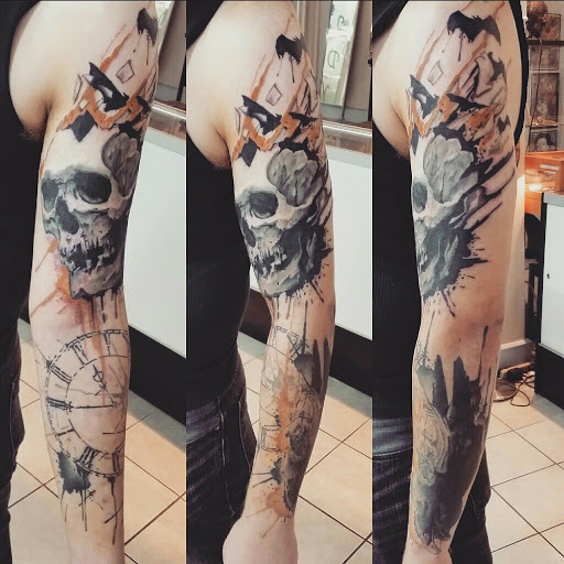 Explore boyfriend tattoo ideas, creative tattoo ideas in Chicago, available at Royal Flesh Tattoo and Piercing