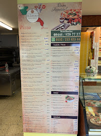 Menu du Pizzeria da Lorenzo à Pörnbach