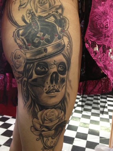 Explore tangled tattoo ideas, creative tattoo ideas in Tucson, available at Sacred Art Tattoo Studio