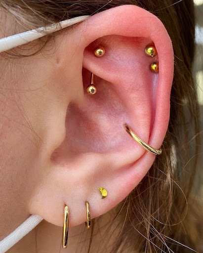 Explore compass tattoo ideas, creative tattoo ideas in Chicago, available at Identity Body Piercing