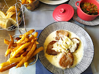 Plats et boissons du Restaurant français La Courtine à Étretat - n°12