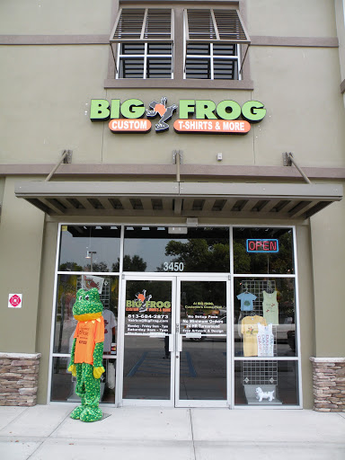 Custom T-shirt Store «Big Frog Custom T-Shirts of Valrico - Brandon», reviews and photos, 3478 Lithia Pinecrest Rd, Valrico, FL 33596, USA