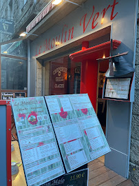 Menu / carte de Le Moulin Vert à Saint-Malo