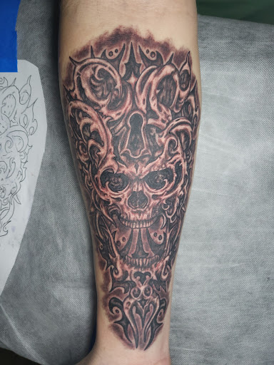 Explore tattoo ideas unicorn, creative tattoo ideas in Vancouver, available at Shade & Lines Art Collective, Tattoo and body piercing