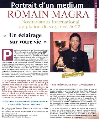 Romain Magra Voyance Voyant Médium