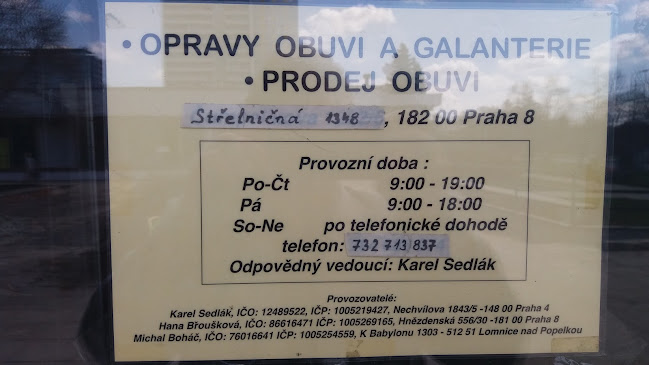 Střelničná 1348, 182 00 Praha 8-Kobylisy, Česko