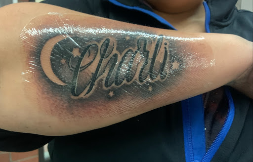 Explore grandmother tattoos ideas, creative tattoo ideas in Denver, available at Nocturnal Tattoo