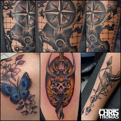 Explore drummer tattoos ideas, creative tattoo ideas in Sherwood, available at Golden Lotus Tattoo Studio
