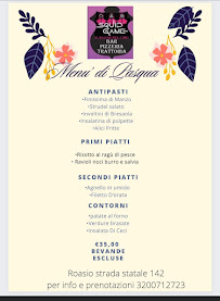 Menu / carte de Squid Game à Sant'Eusebio