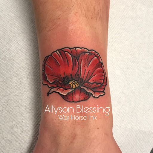 Explore 3 heart tattoo ideas, creative tattoo ideas in Kent, available at War Horse Ink