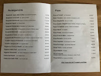 Pizzeria Toscana à Hilzingen carte