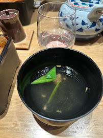 Soupe miso du Restaurant d'anguilles (unagi) Nodaïwa à Paris - n°1
